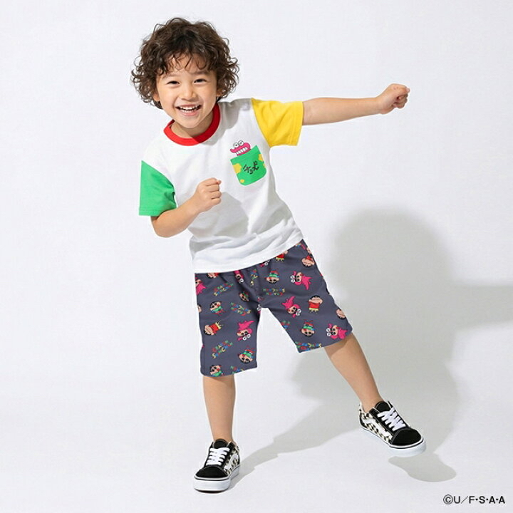 🇯🇵預訂 日本直送🇯🇵Babydoll x蠟筆小新系列人物滿印短褲