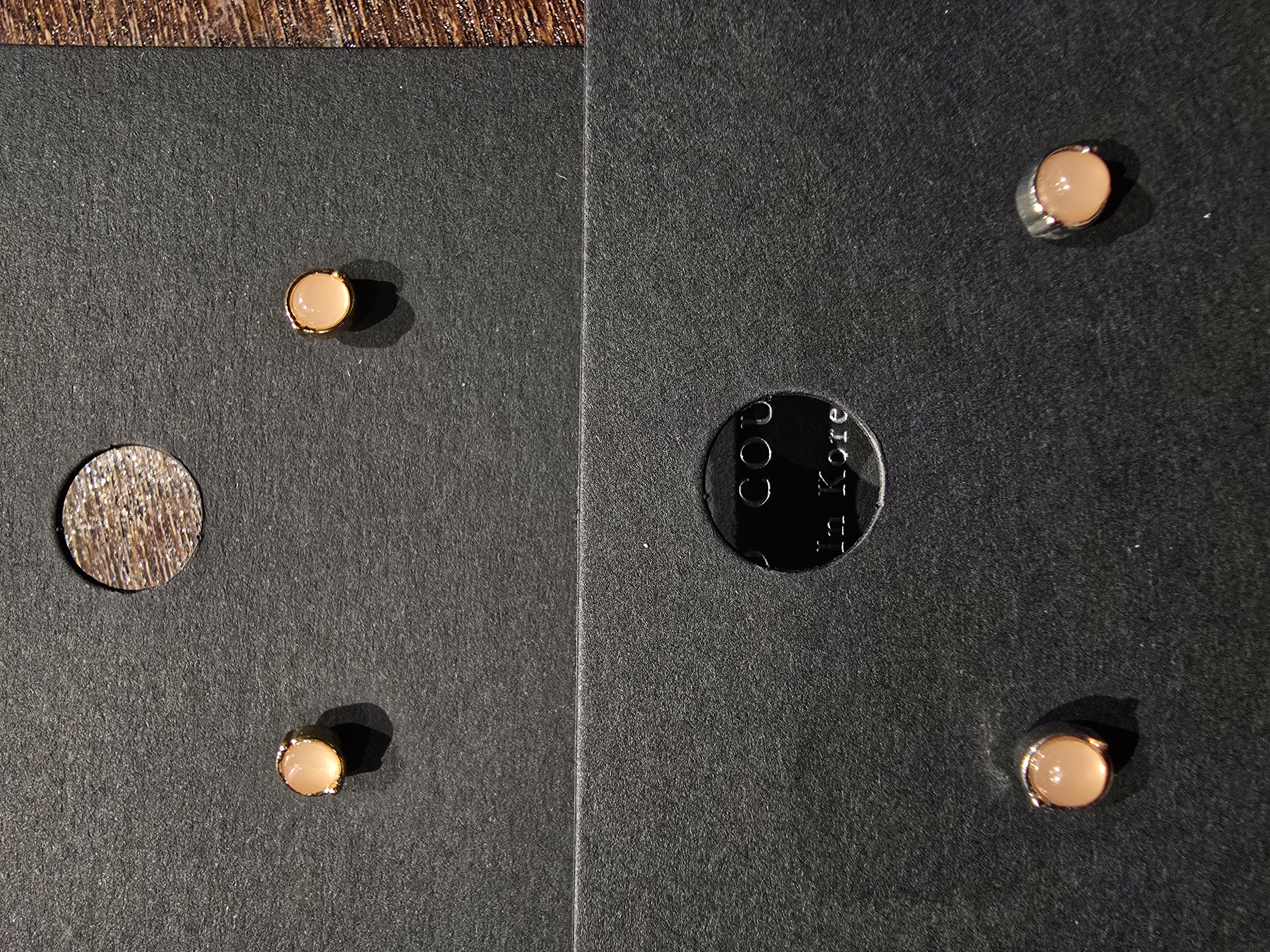 Classic Cabochon Stud Earrings