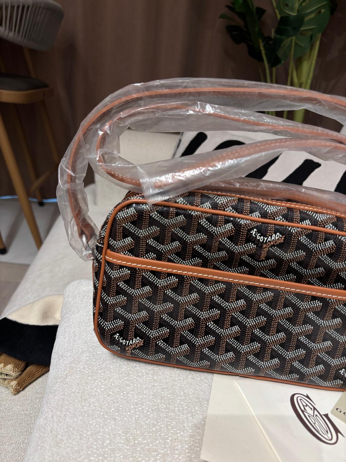 全新 Goyard cap vert pm bag tan 焦糖黑100%Authentic ,100%new 全新 ✅dust bag✅tap booklet 