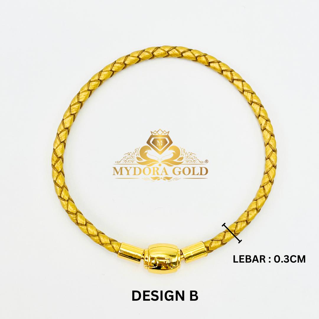 MYDORA Imperial Leather Rope Bracelet
