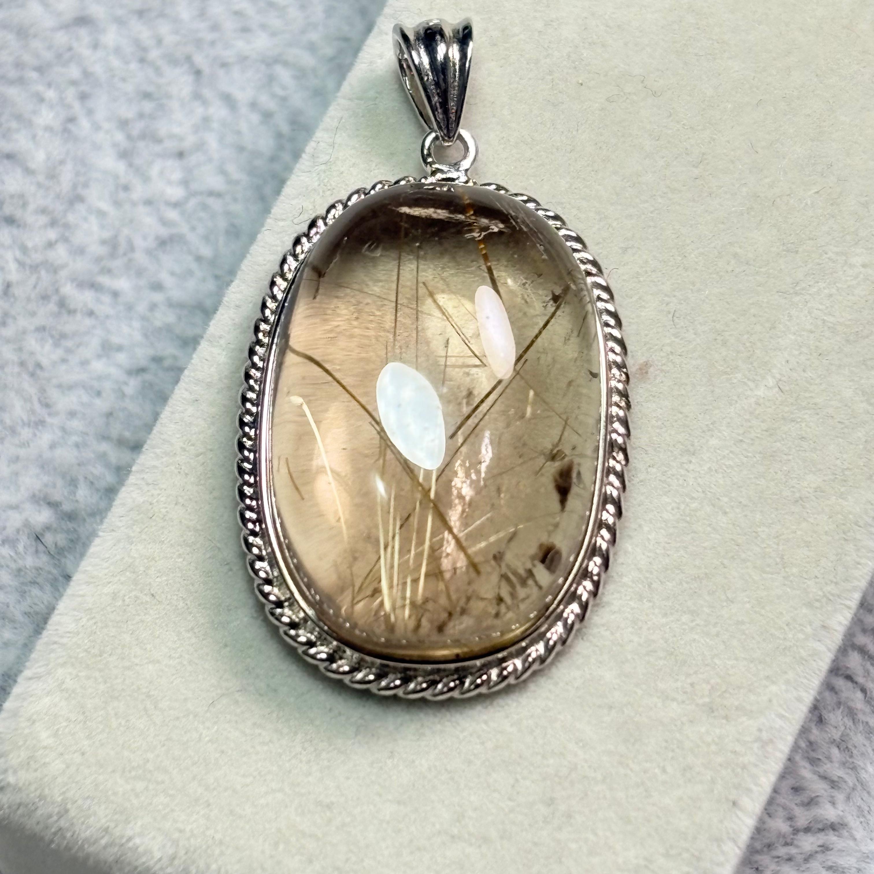 金髪晶吊墜（9-9.5克）No. 19-603