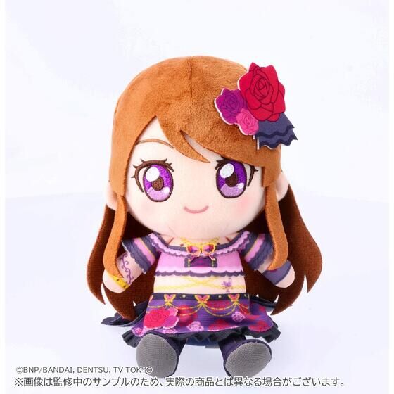 星夢學園 Chibi公仔 PR ver. 紫吹蘭 (玫瑰甜心服) Aikatsu #P-AKD0049 [BANDAI NAMCO] (PRE-ORDER) [2027/02]