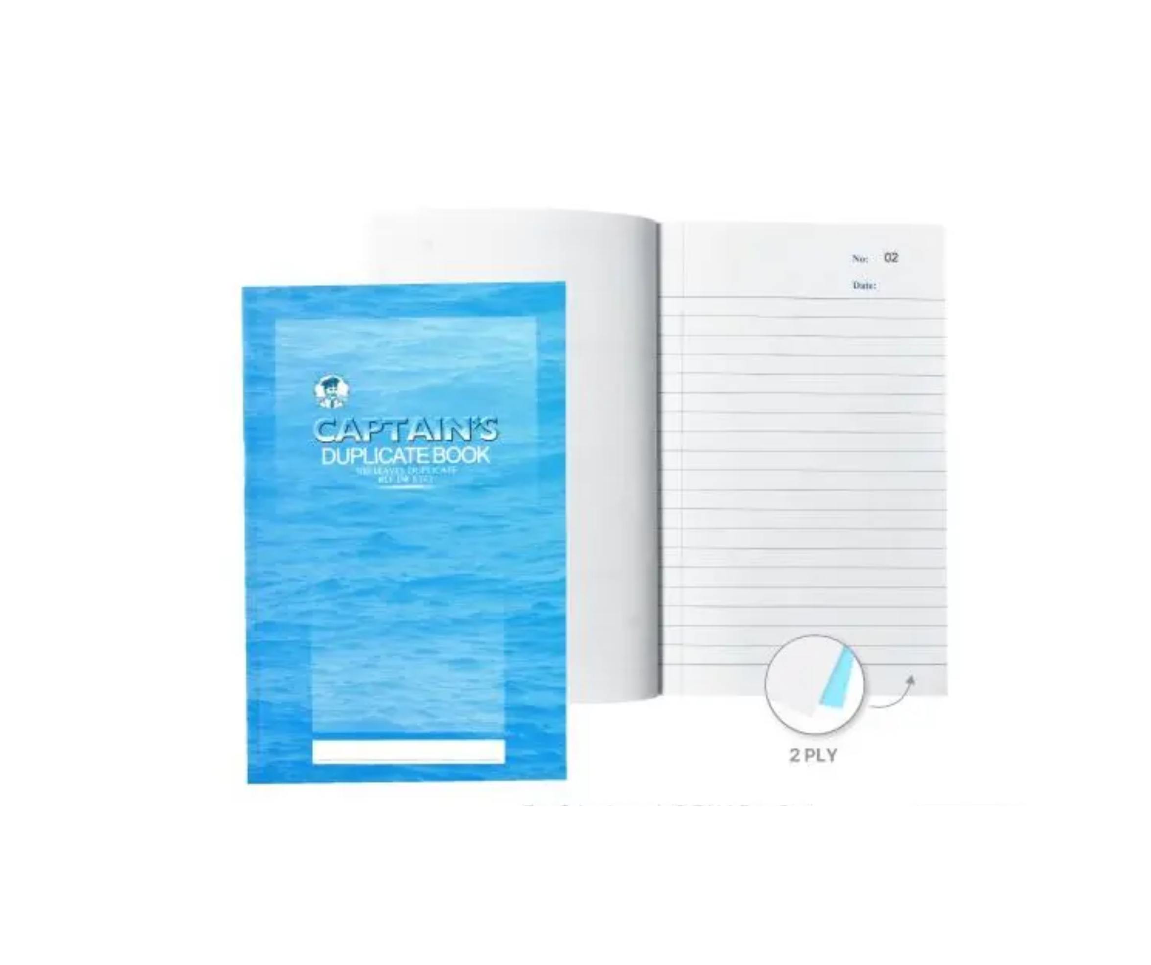 Captain's Duplicate Book 5" x 8" (8552)
