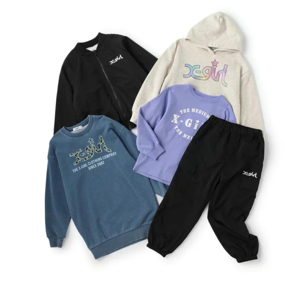 X-girl Stages【2026福袋【X-girl Stages】【GIRLS套裝 - 指定店舖有售】