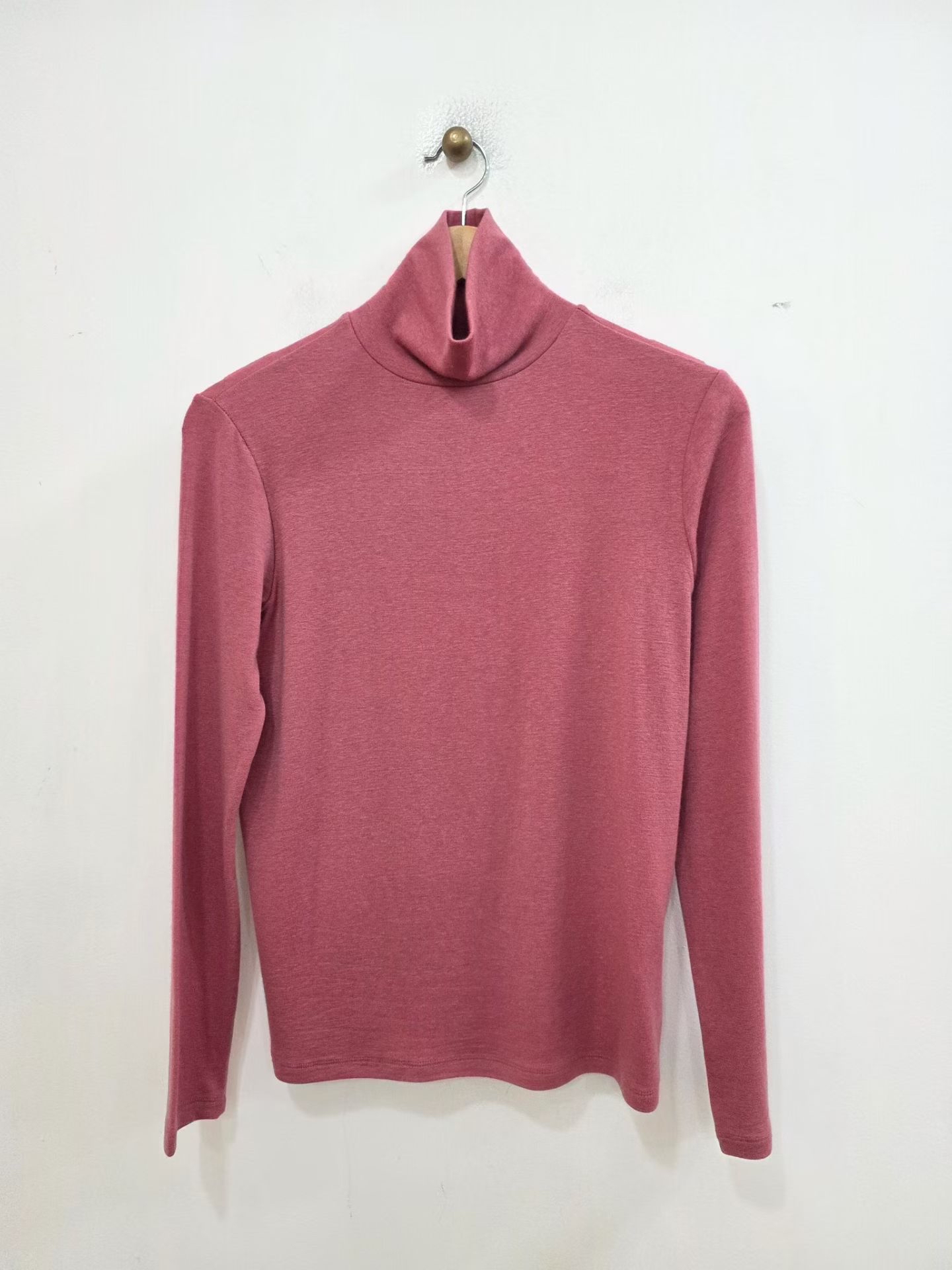HighNeck wool basic tee