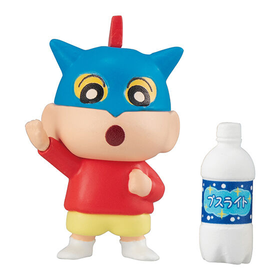 🌐代理版 蠟筆小新 野原家 系列 動感超人 變身 第二彈 VOL.2 扭蛋 小新 動感超人 プスライト