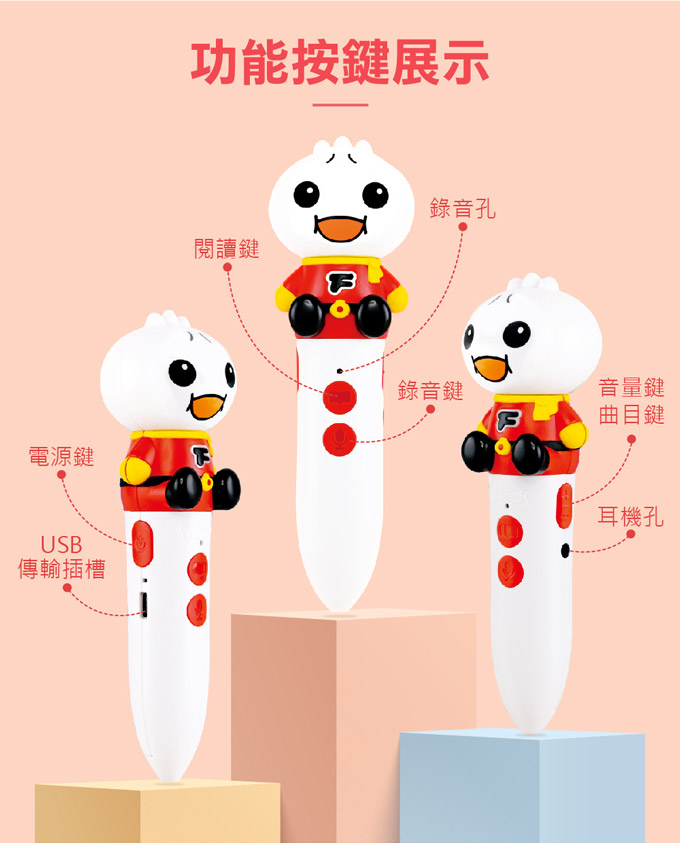 📚預訂 台灣直送📚多重點讀筆(單筆)- FOOD超人