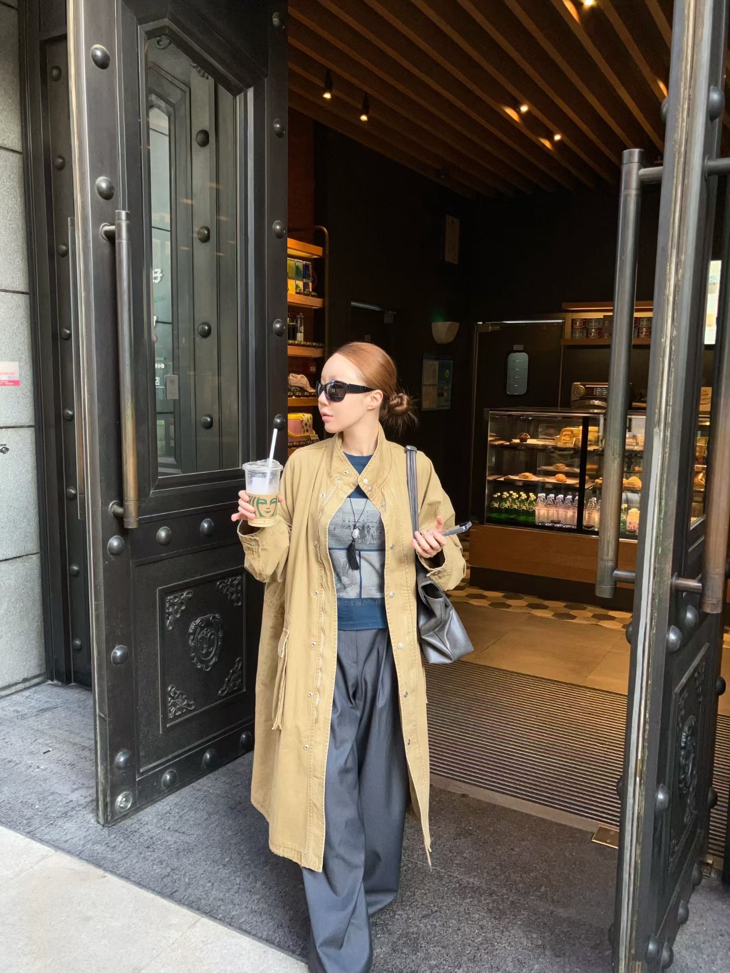 Long utility jacket 