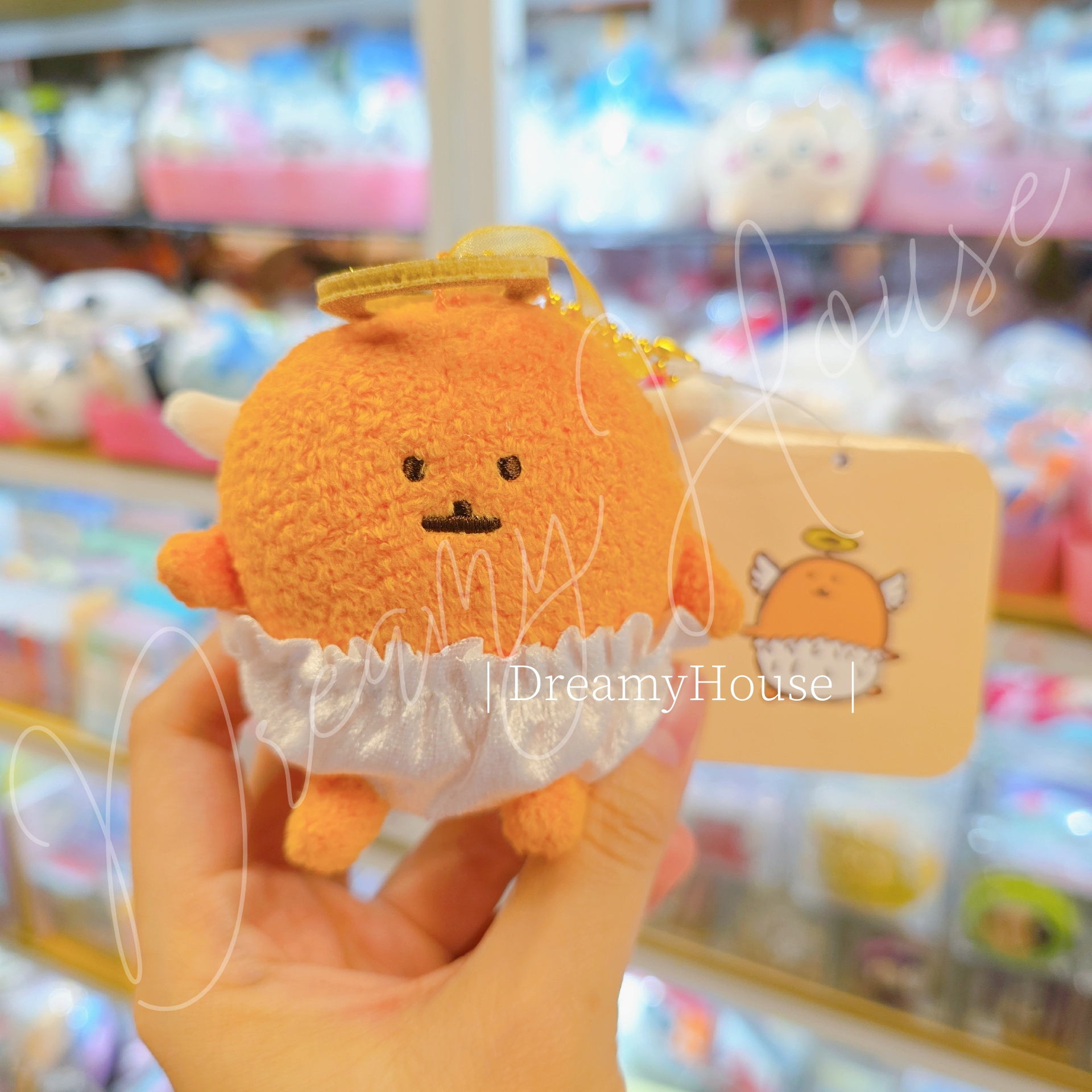 日本 nagano market joke bear 天使款 公仔吊飾