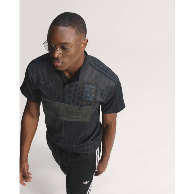 ⚫🖤 **收藏級黑魂版本！Adidas Liverpool 利物浦 1995-96 Blackout 作客球衣 (可加印字) KA8108