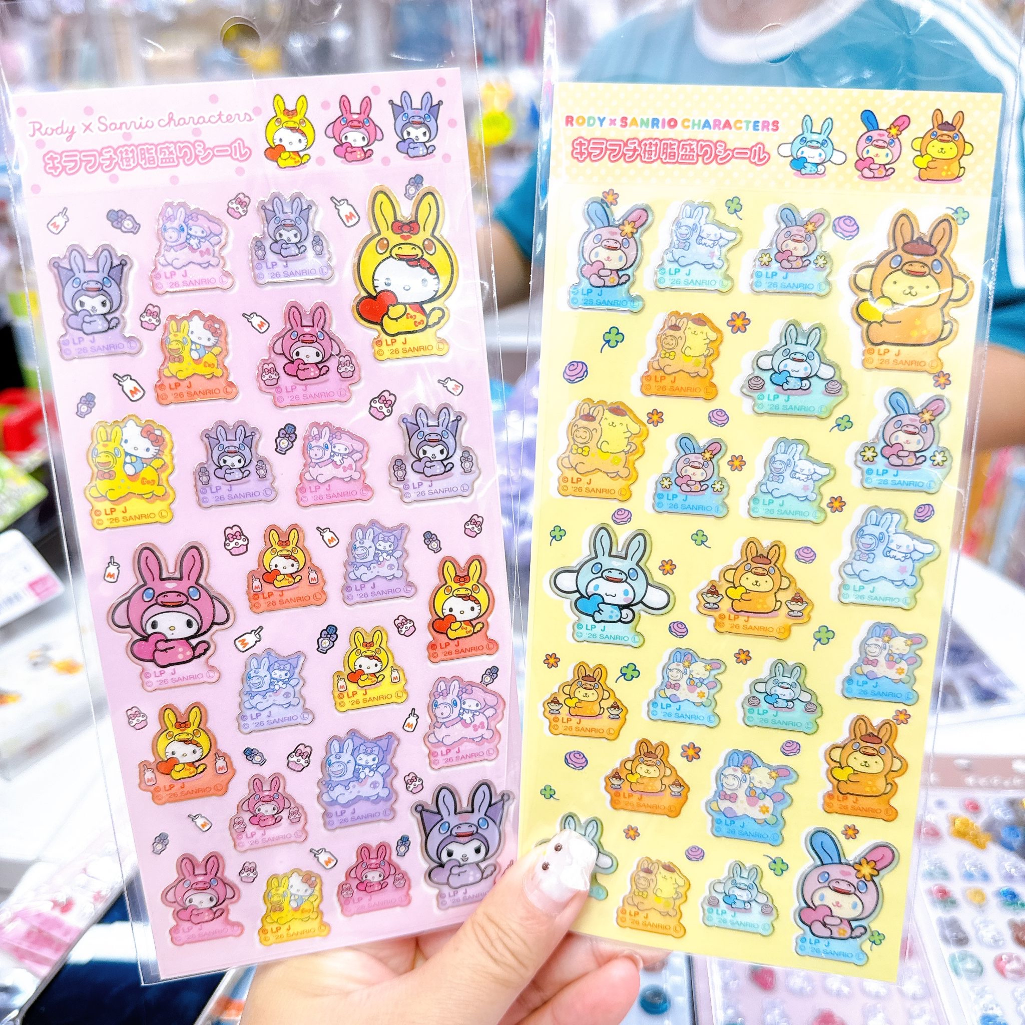 日本直送Sanrio 新款貼紙 