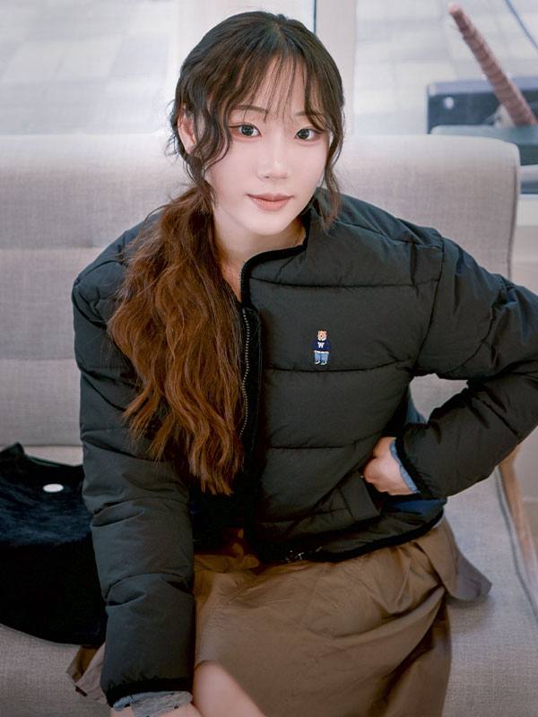 🇰🇷Whoau 小熊羽绒服