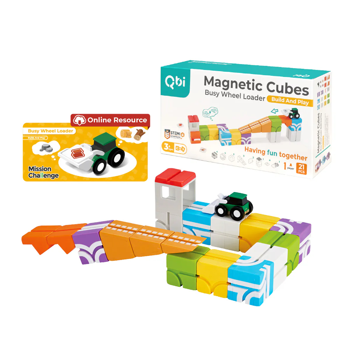 Qbitoy工程小英雄：軌道練習組