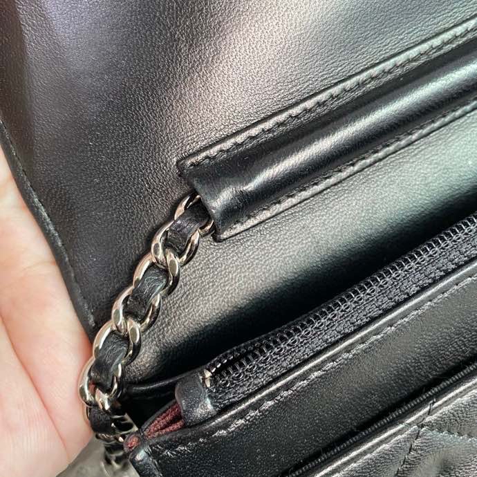 【預訂貨品】Chanel黑銀發財woc