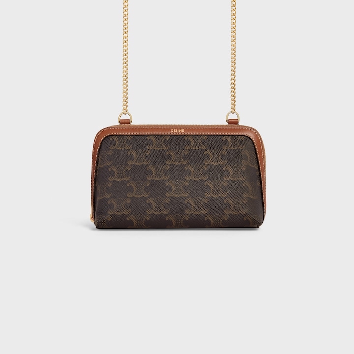 精選貨品優惠💖Celine 經典款貝殼包Clutch with Chain  Size 16.5x11x8cm