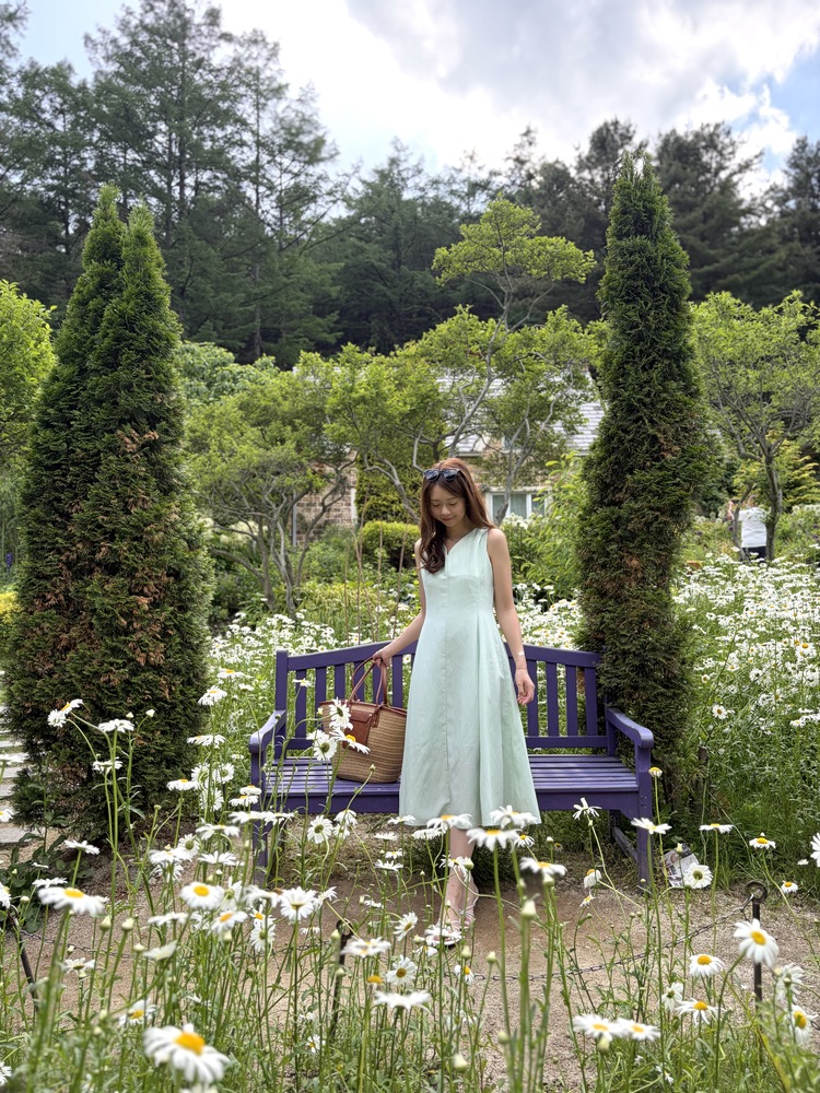 Daphne Flare Dress (Mint)