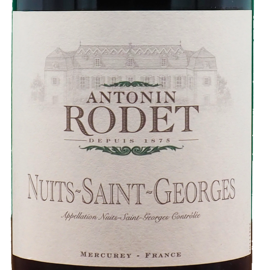 Domaine Antonin Rodet Nuits St. Georges Rouge 2015