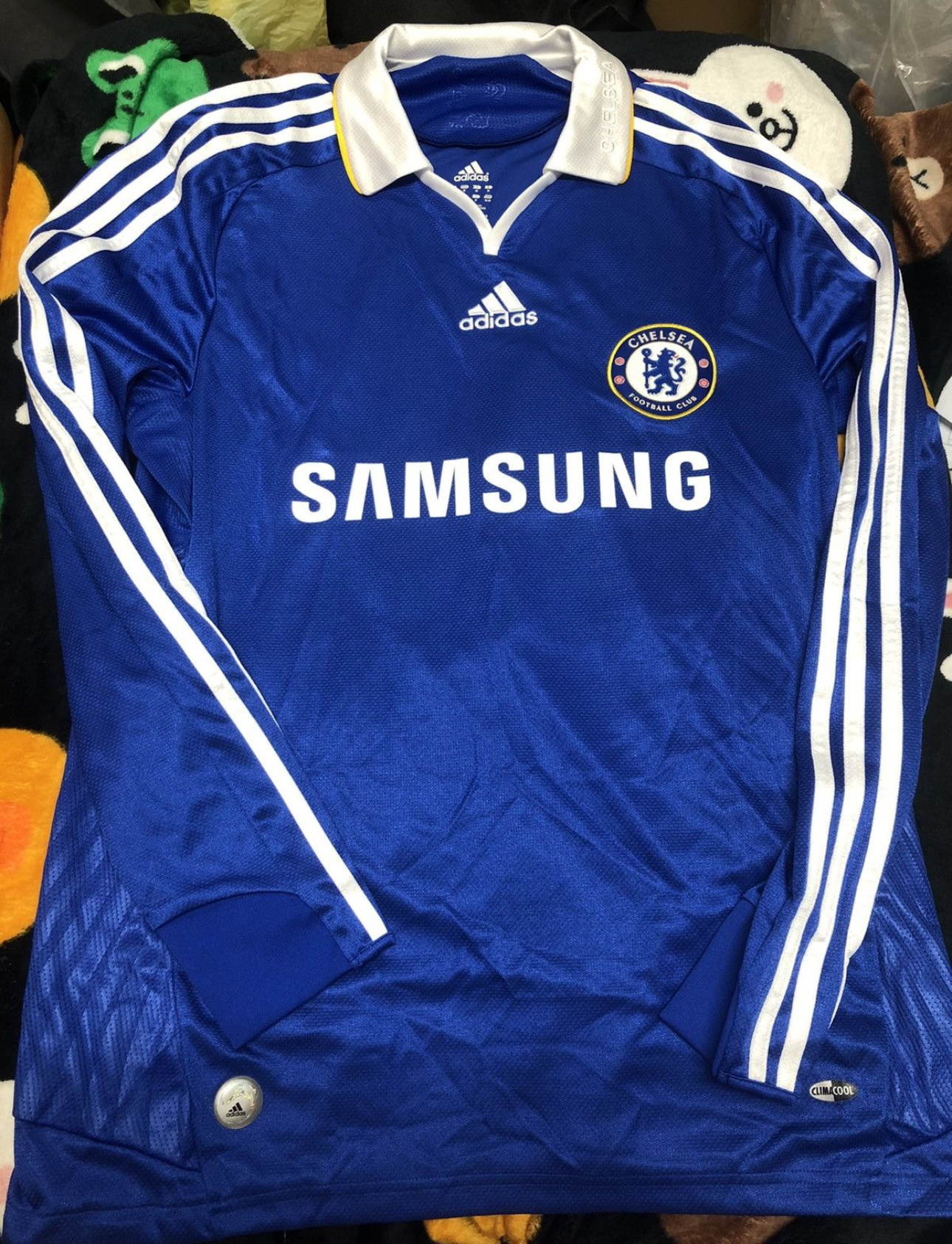 Chelsea 08/09 longsleeves home shirt #8 Lampard