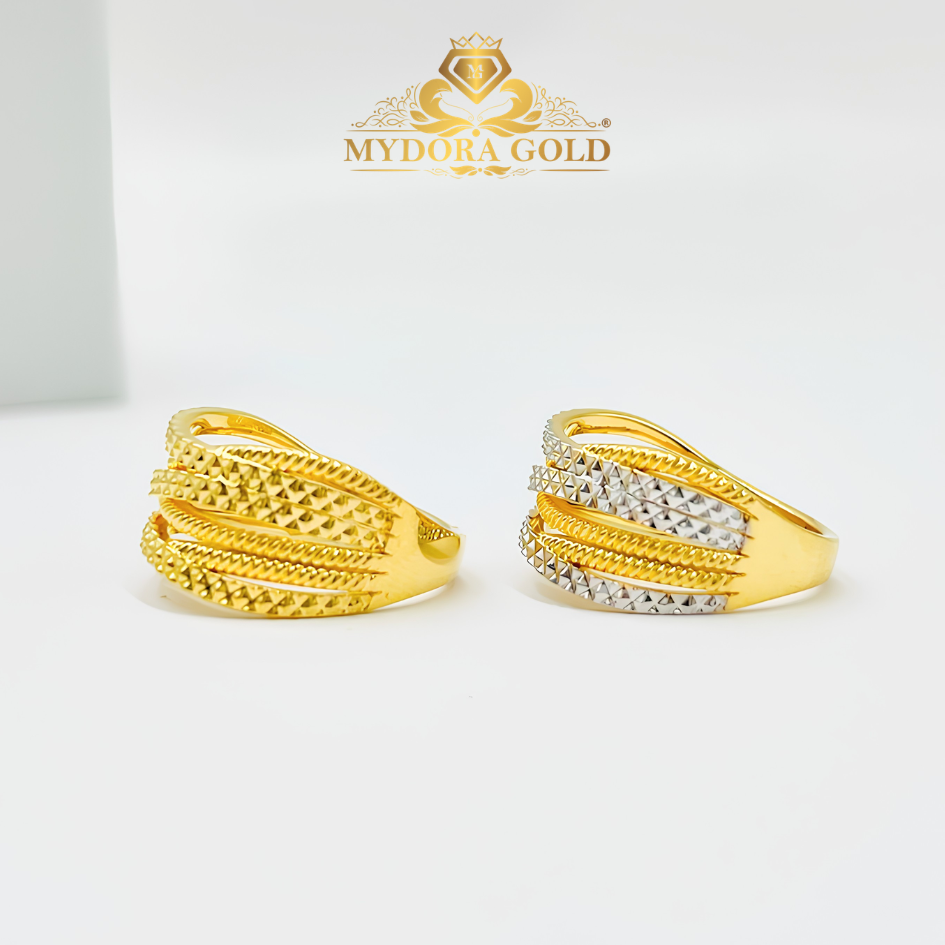 MYDORA Cincin Silang Signature 6 Layer (5G) l EMAS 916/22K