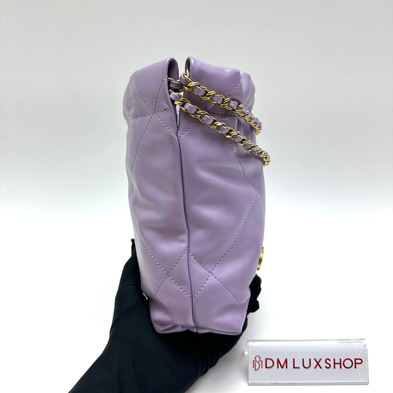 Chanel Light Purple Mini 22 Bag GHW (Microchip)