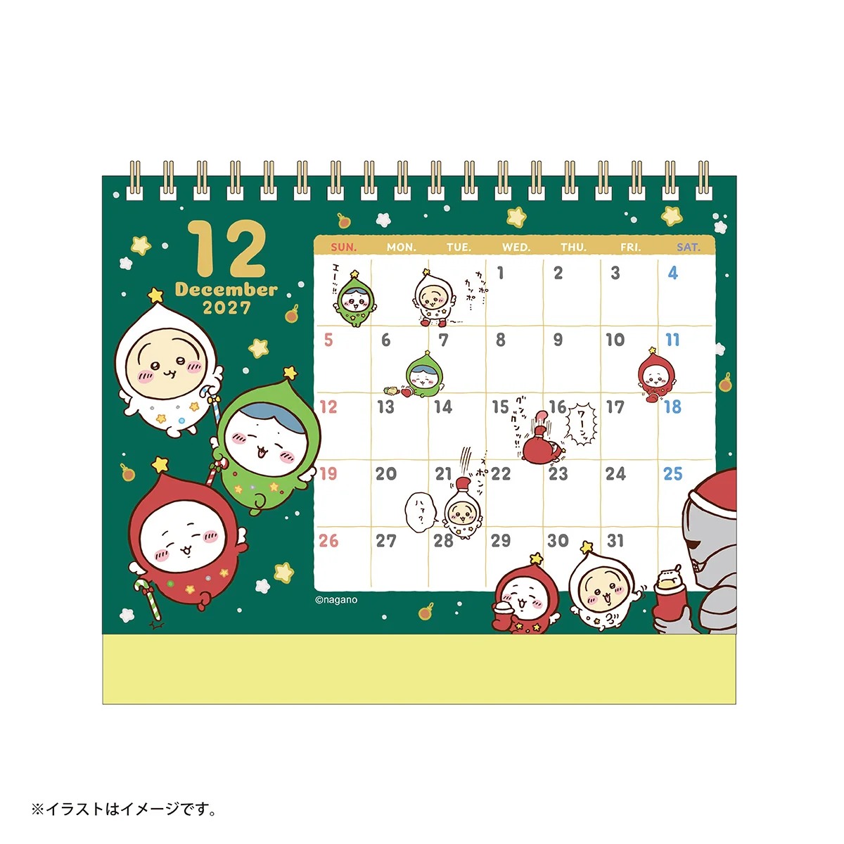 🌸 【預訂】2027 Calendar - Chiikawa 9/10 新品