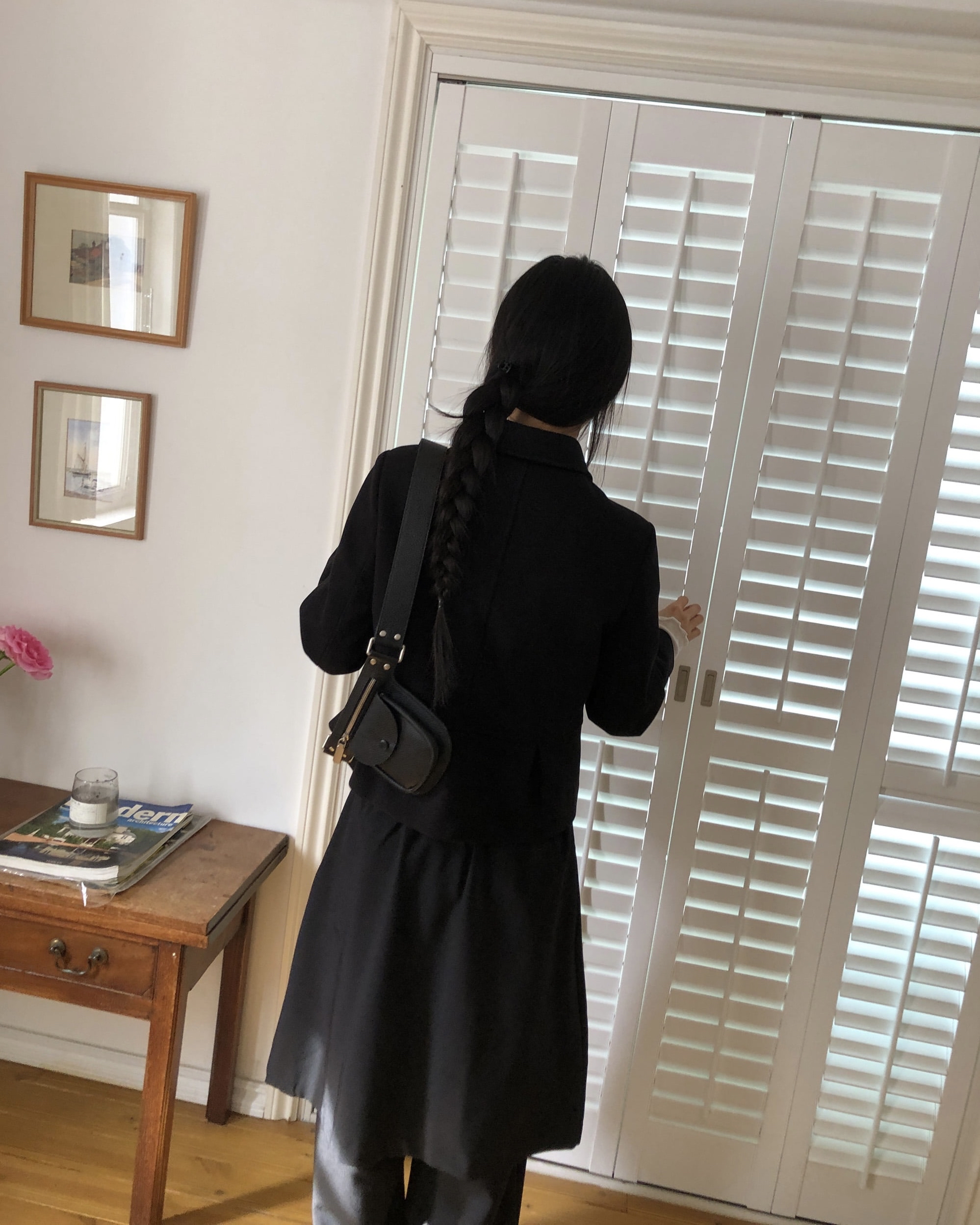 Pleated Layered Skirt Pants