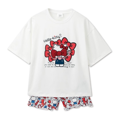 日本限定版Hello Kitty睡衣 套裝