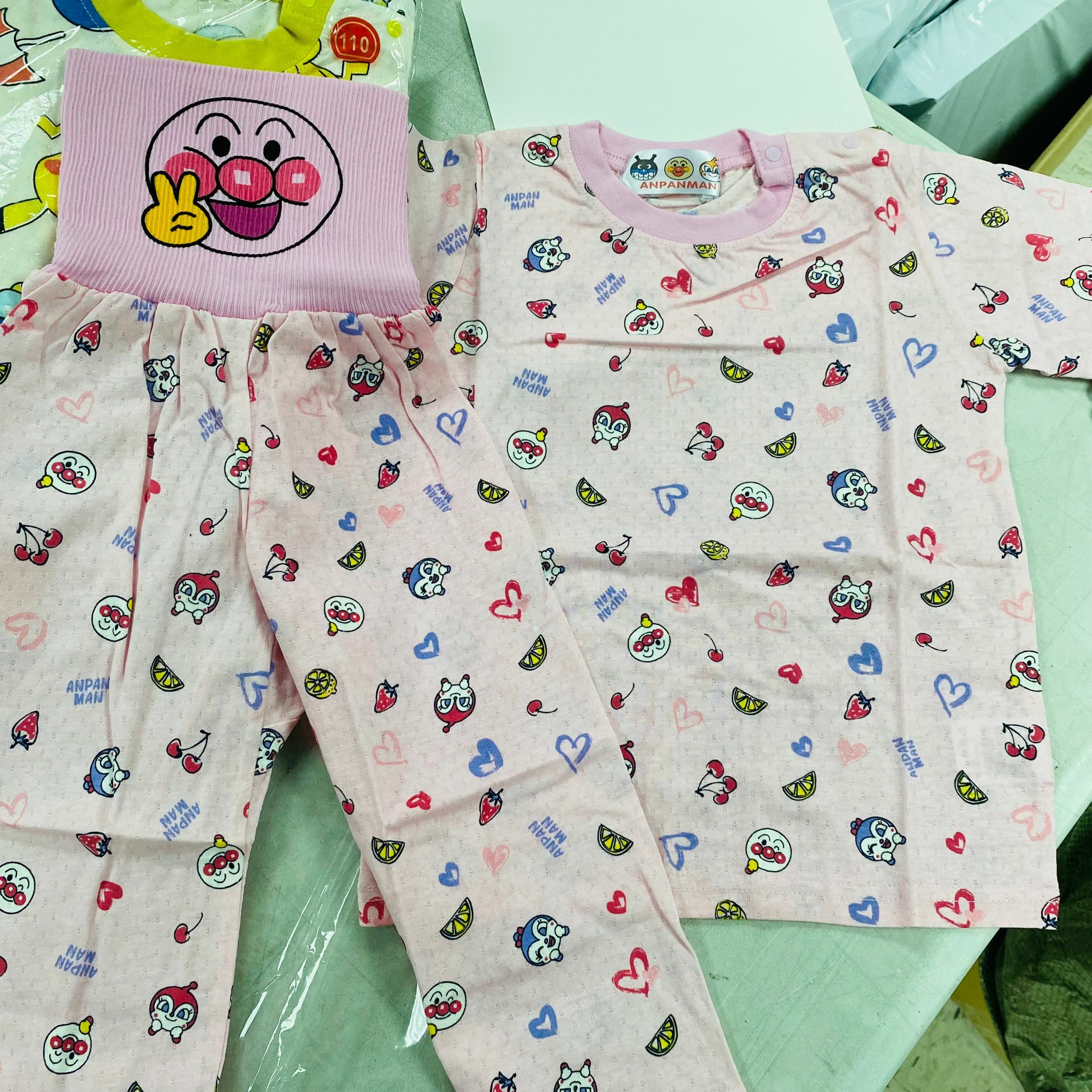 日本直送 - 純棉洞洞包肚睡衣 -1套 現貨