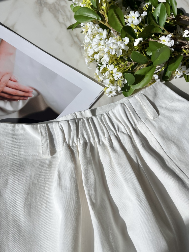 The Signature Flare Skirt (Beige)