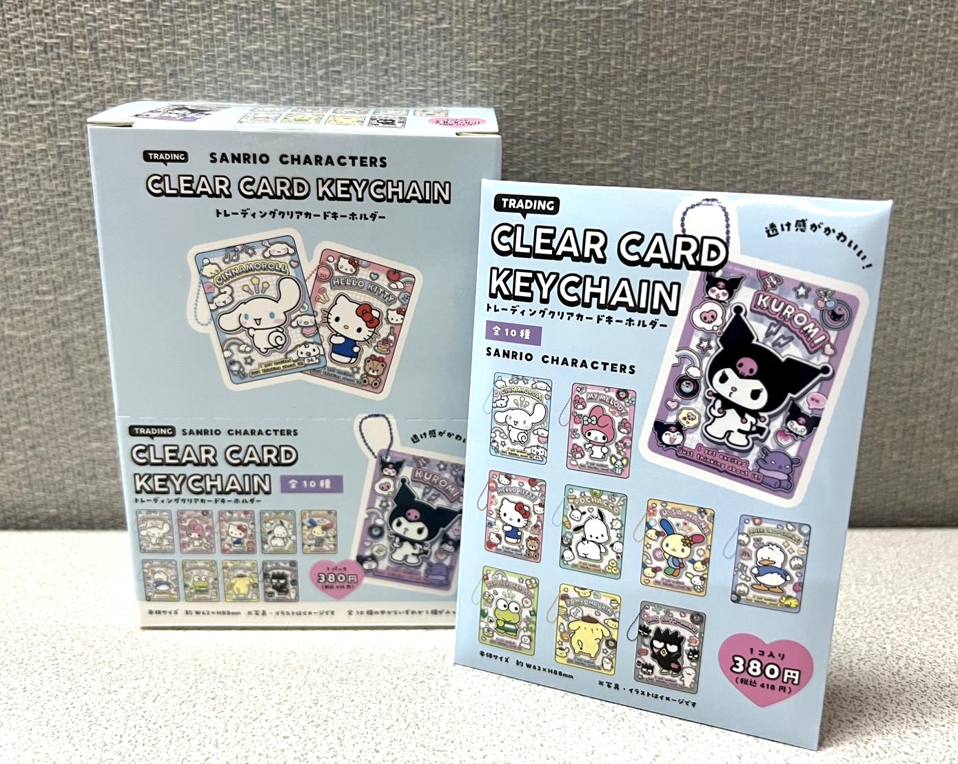 🎌日本直送 🎌Sanrio 透明卡鎖扣掛飾