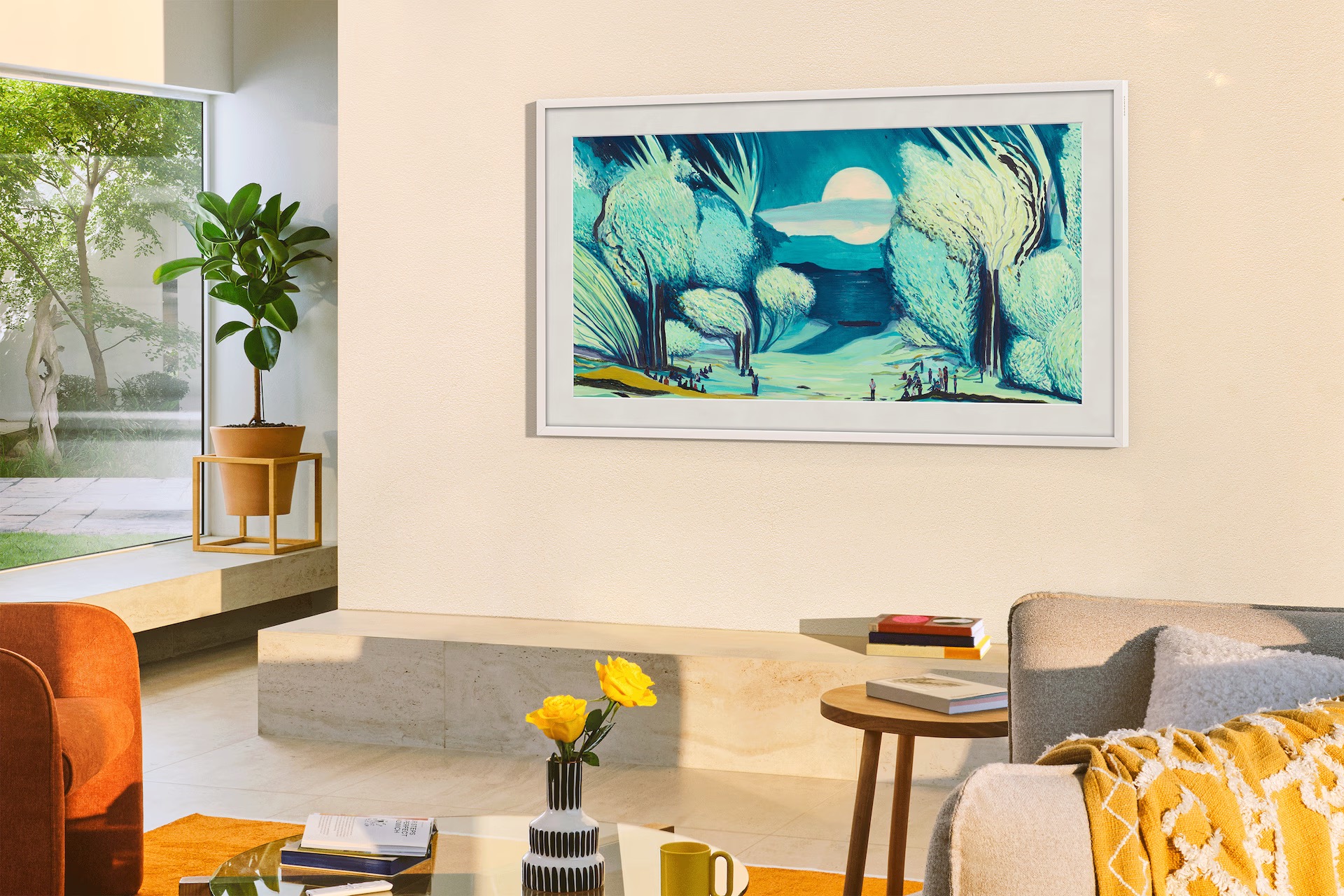 SAMSUNG QA85LS03F 三星 85吋 NeoQLED The Frame Pro 無線畫框電視85LS03F (國際版) 