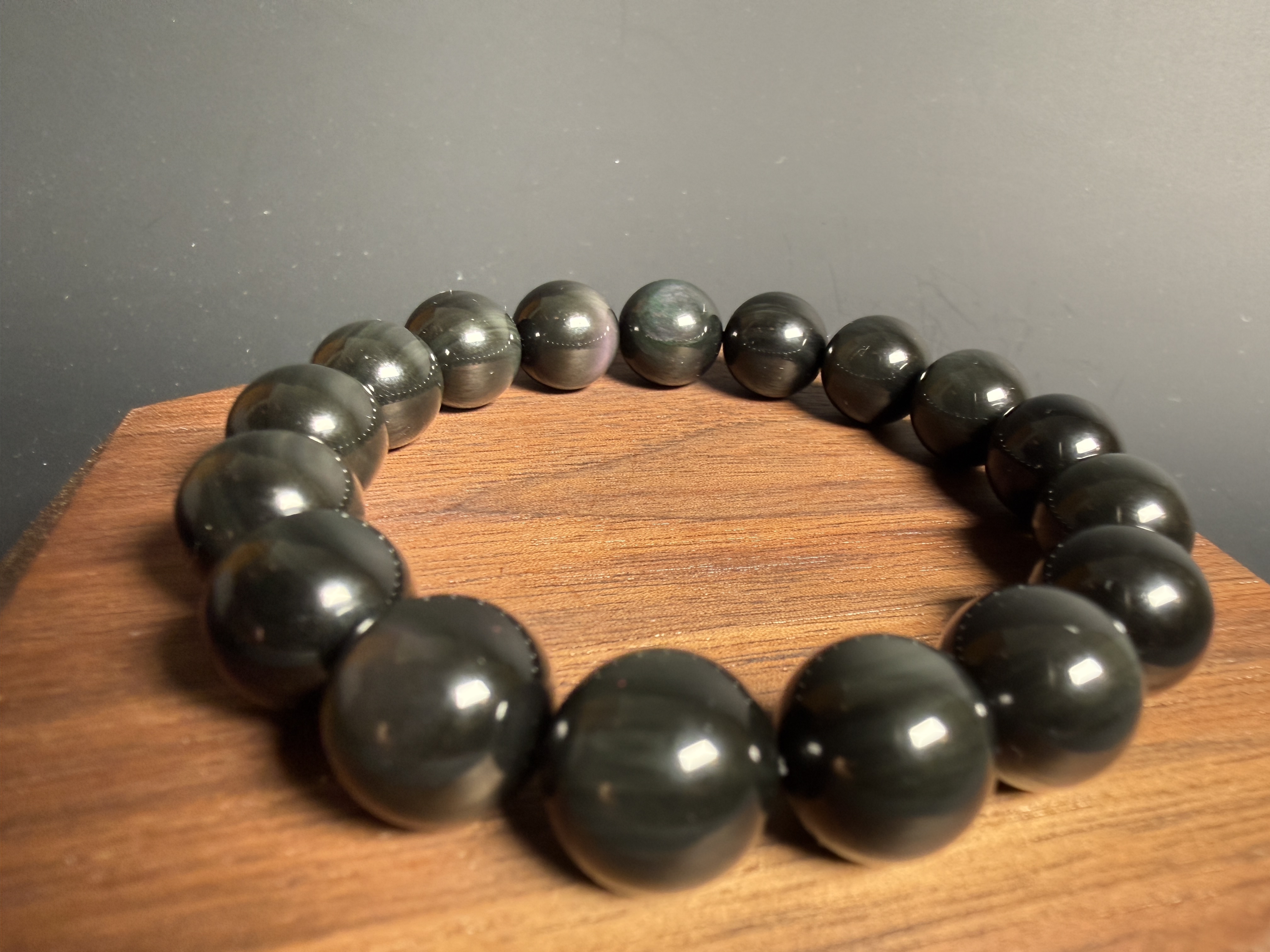 彩曜石手串 (12mm) (option 1)