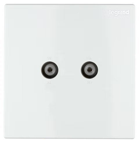 Legrand Galion 白 TVFM蘇