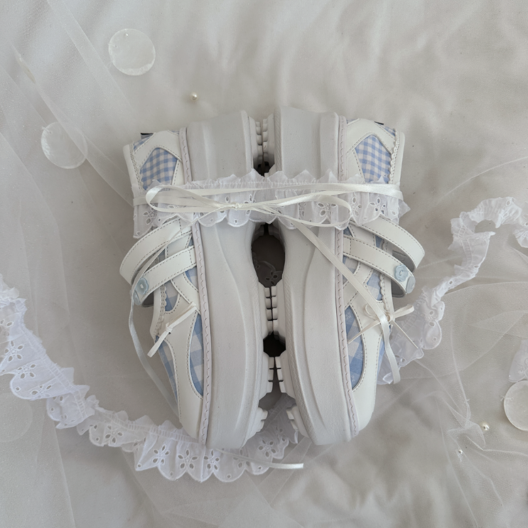 [TUOMIO x flct] MEMENTO PATCHWORK PLATFORM MARYJANE (2種)