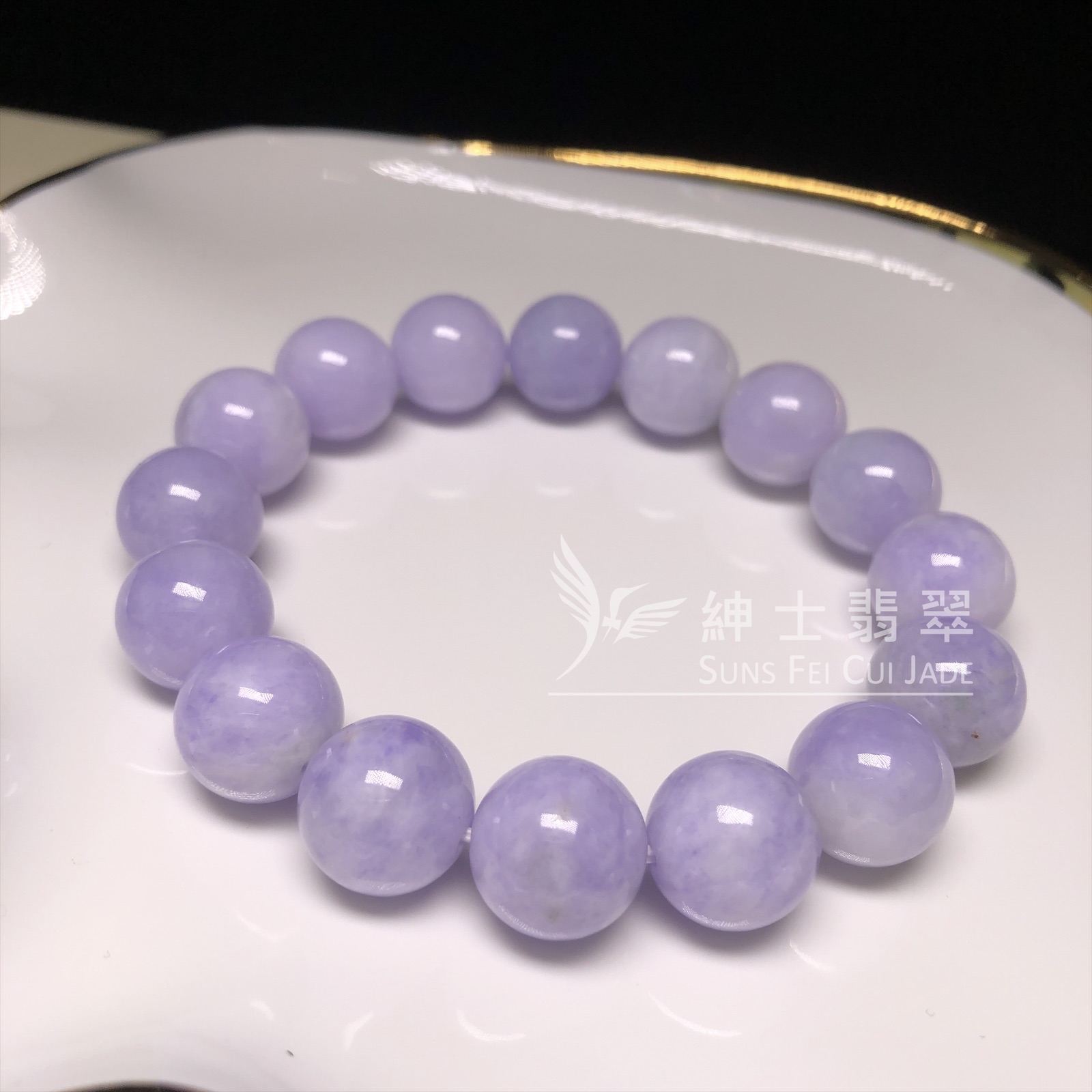 🎁紫羅蘭手串13mm  CA00597