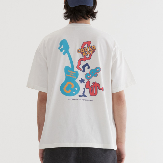 COVERNAT] Band Play Graphic T-shirt (2色) | Phoebechin 韓國代購