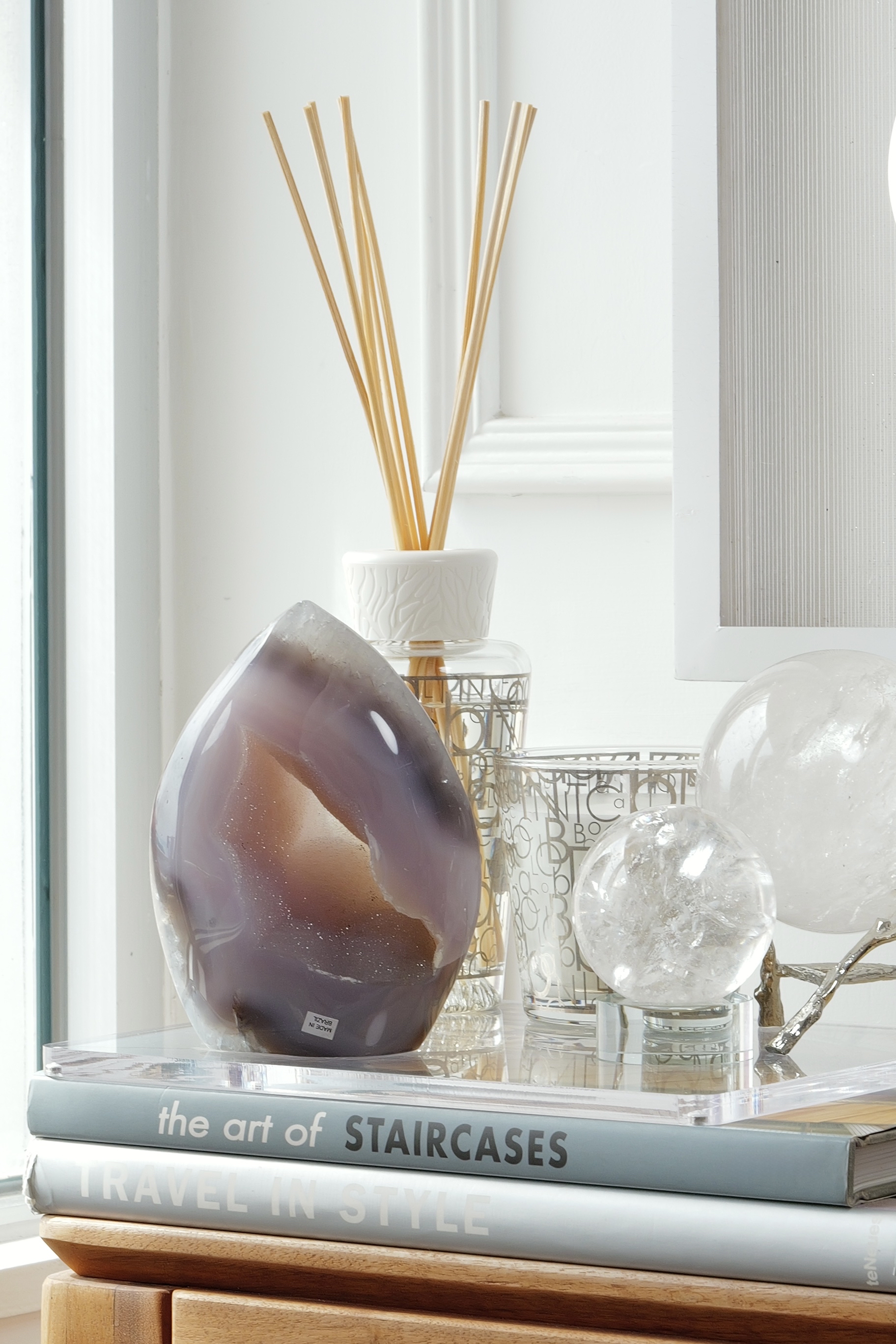  ༒14.6cm沙糖瑪瑙火焰柱༒ 9608C13sGNJ5-RB28*5TT