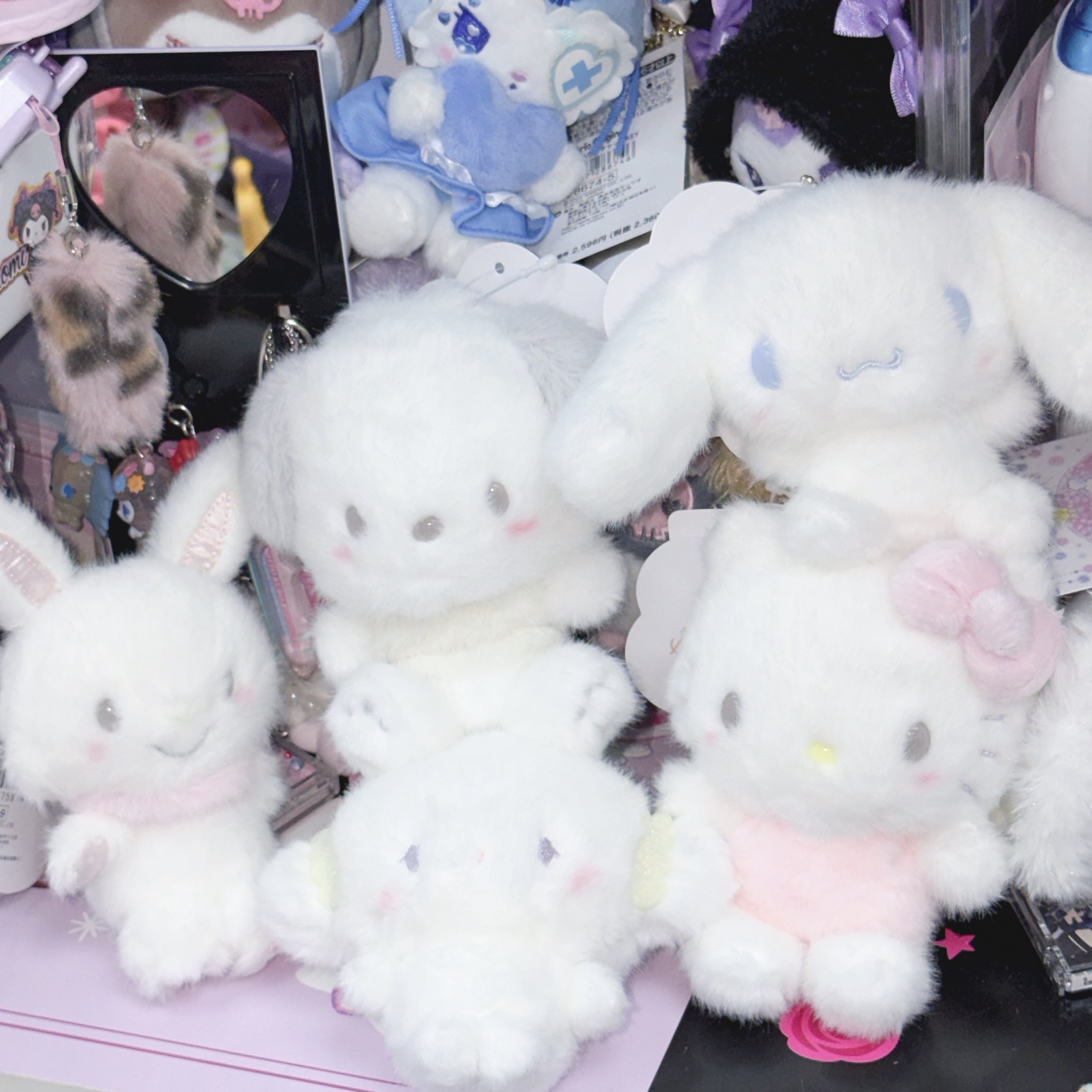 Sanrio 全白毛茸茸系列