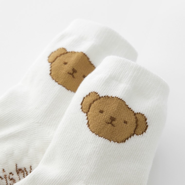 部分現貨💚代購 台灣直送💚正版授權Miffy and Friends提花中筒襪三件套