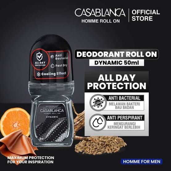 CASABLANCA MEN ROLL ON - BLACK