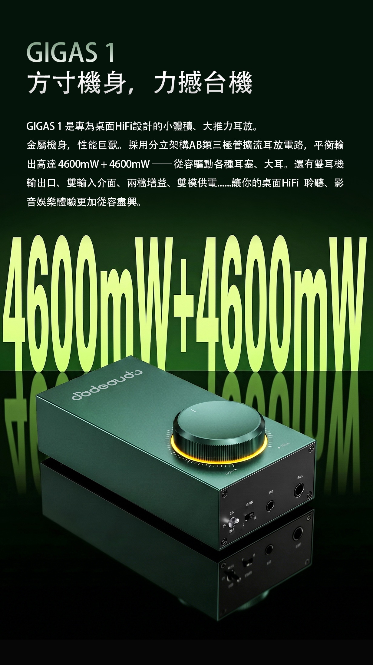 巨人系列 ~ FiiO Jade Audio GIGAS 1