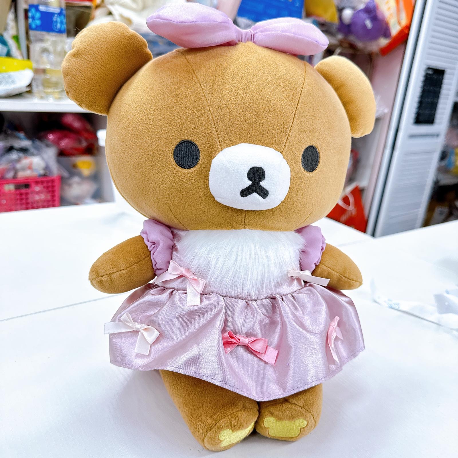 日本直送鬆弛熊 扮靚系列小小熊40 cm大公仔