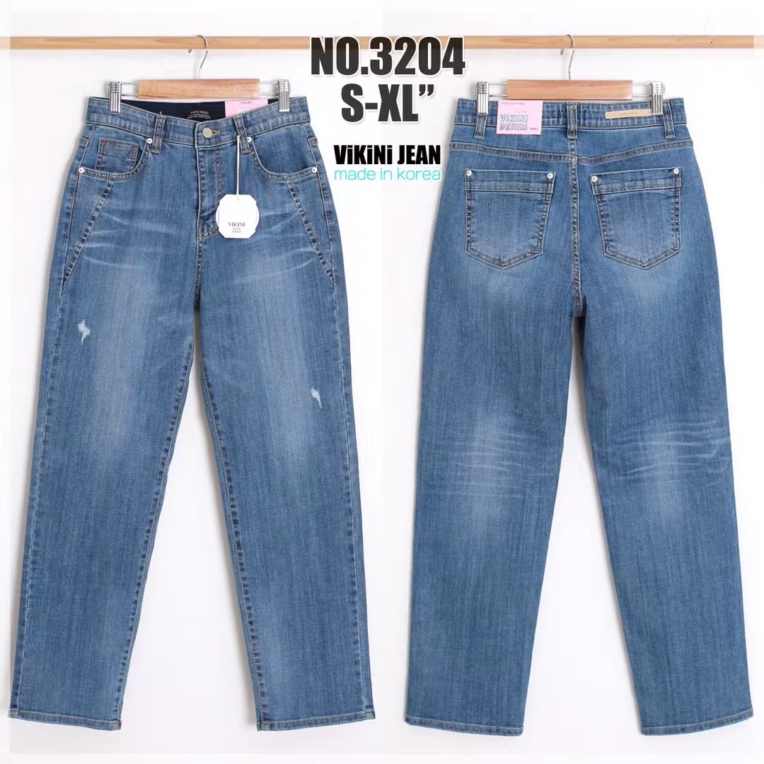 🆕V 牌洗水彈性牛仔褲