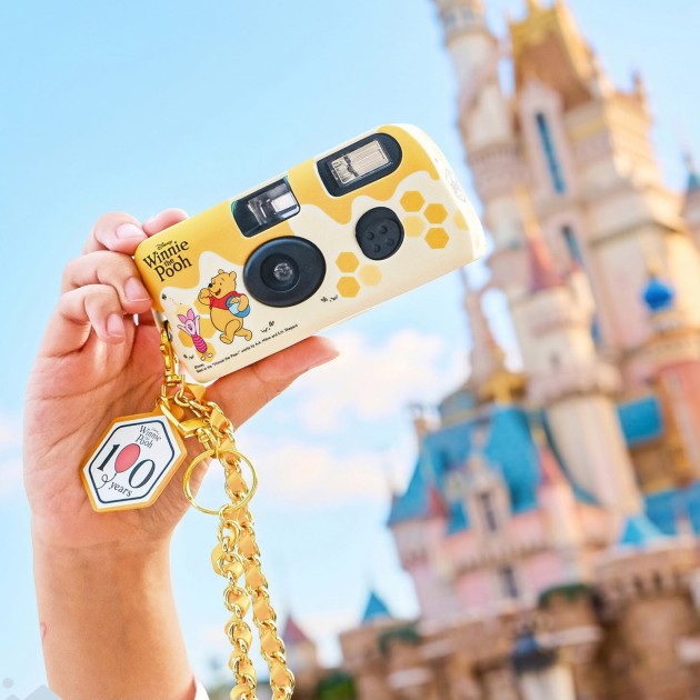 香港行貨 Fujifilm 富士即棄相機套裝 - 小熊維尼 WINNIE THE POOH100週年 (QuickSnap 即棄相機 x2)
