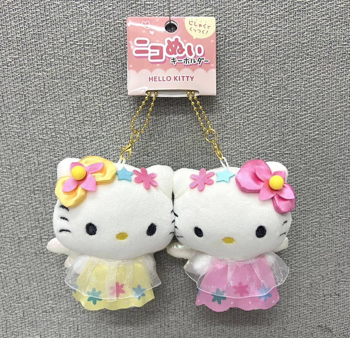🎌日本直送🎌 Hello Kitty 小仙子造型 對裝磁石公仔掛飾