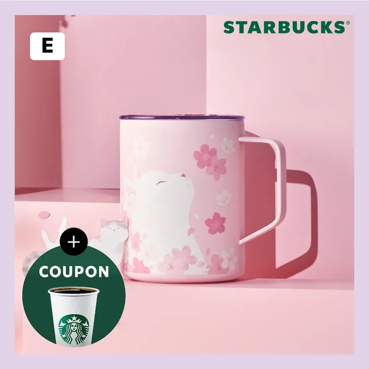 [Starbucks] 2026 櫻花 Bloom into Spring Vibes 系列