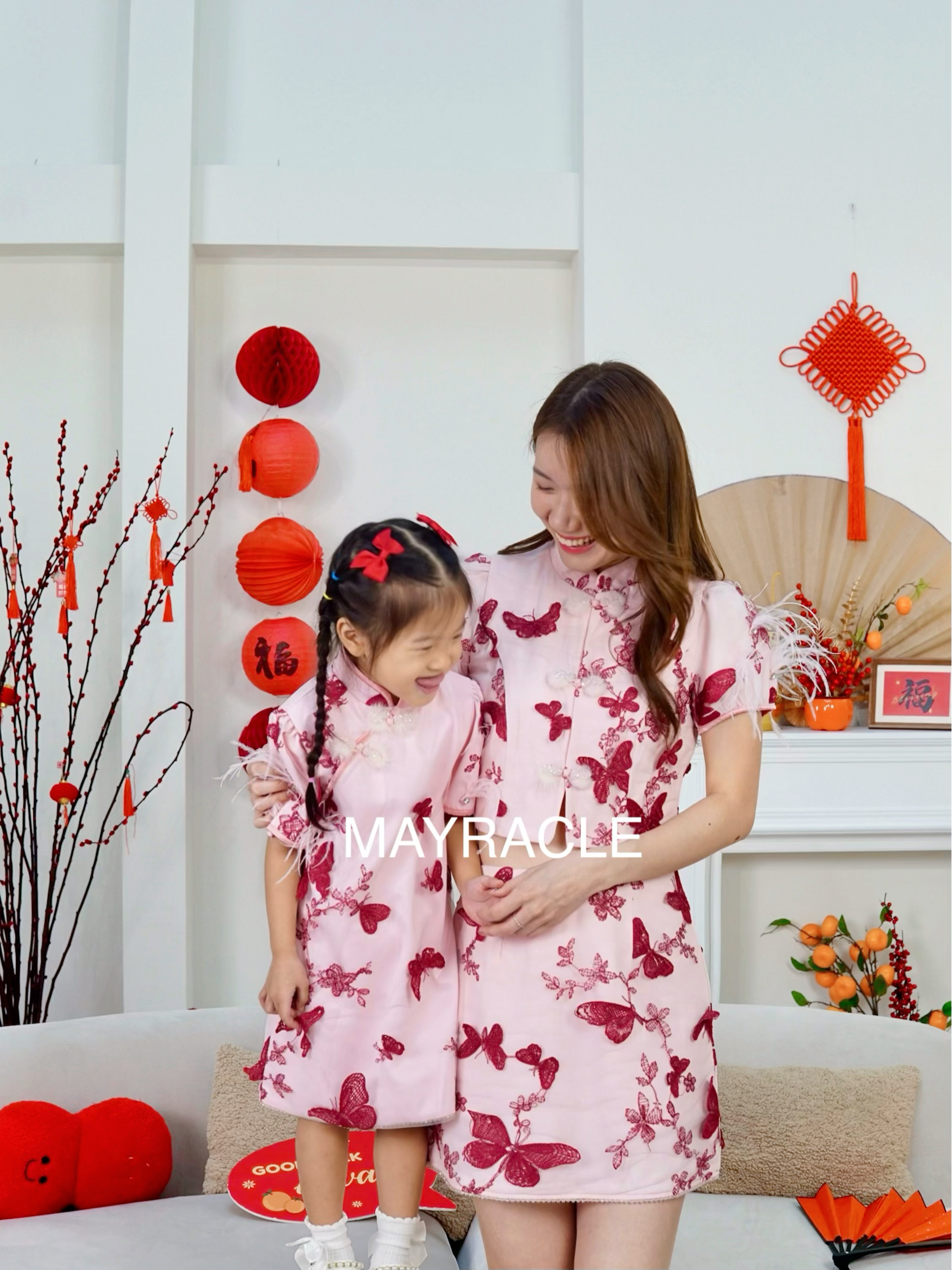 [PRE-ORDER] CNY 2027 Butterfly (蝶) Top + Skort Set