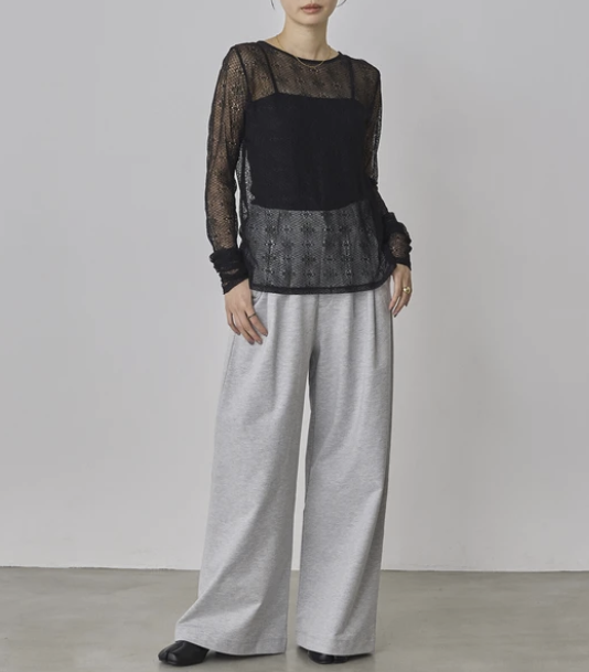 網紗內搭上衣 - 2026 流行穿搭  網紗上衣 春夏時尚穿搭 成人休閒 時尚穿搭 易於配搭 日本直送   #JP-I-260022