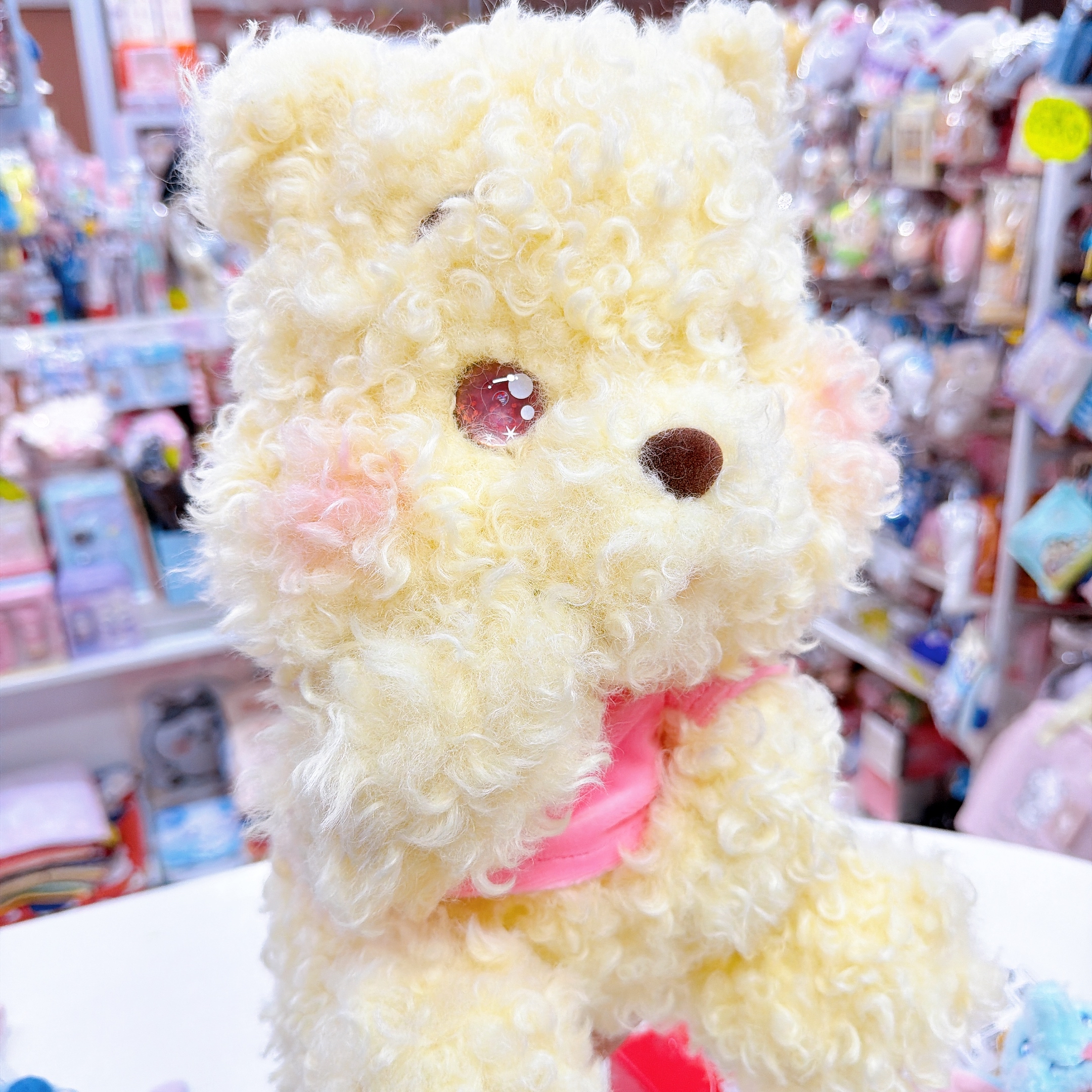 日本直送東京迪士尼限定新款小熊維尼bling bling 眼系列公仔