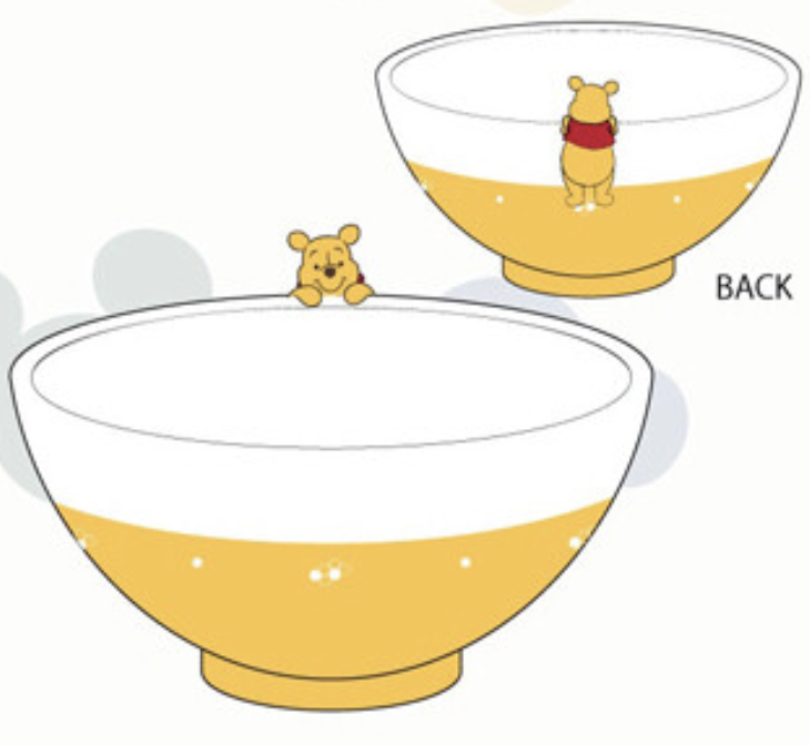 [現貨] [日本直送] POOH | 碗緣子瓷碗 {TF2306069}